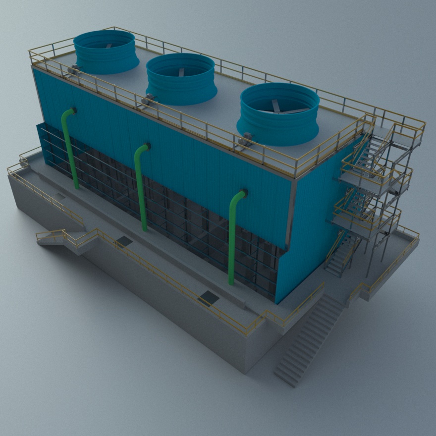 İnşai Tip Soğutma Kulesi